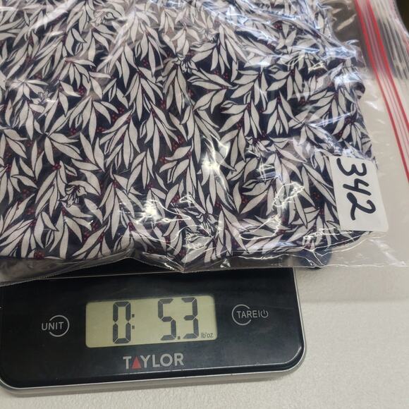 Lulu's Dondi Navy Blue and White Print Romper Women's Size Medium - Picture 14 of 14